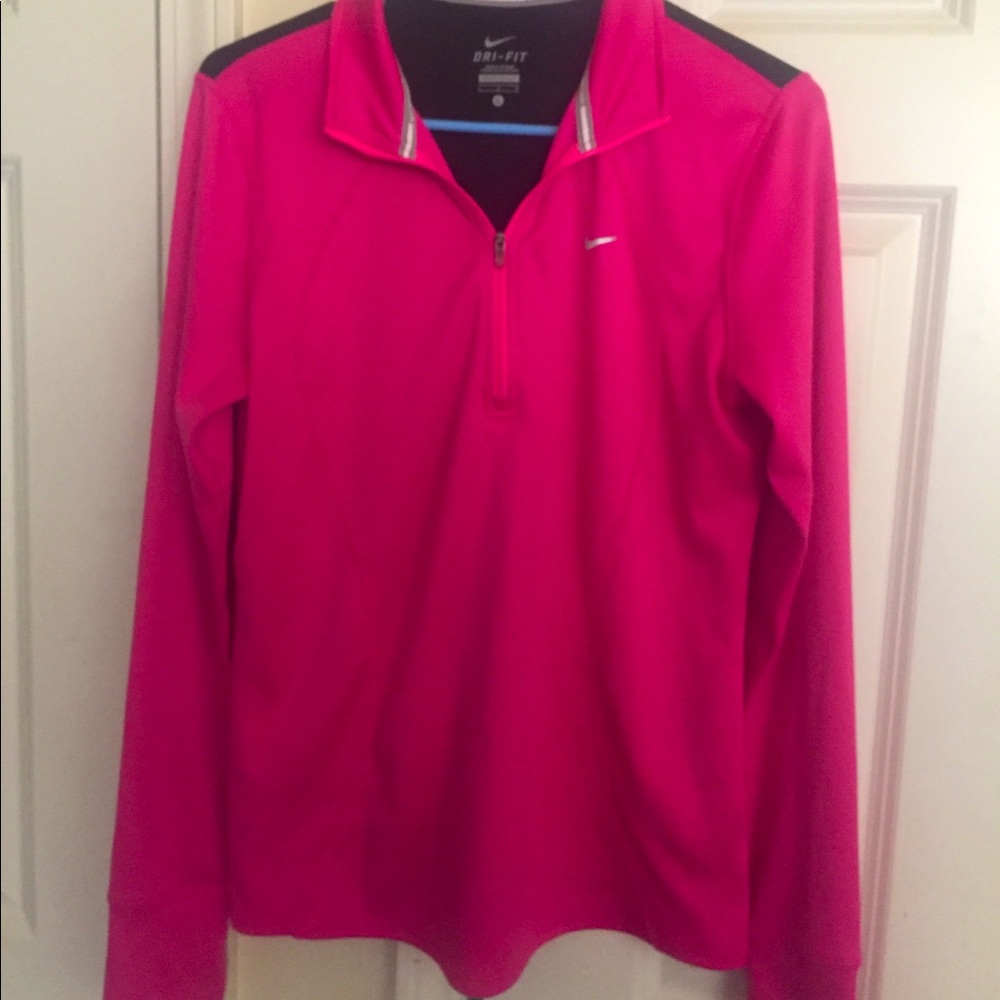 NIKE DRI-FIT QUARTER ZIP PULLOVER